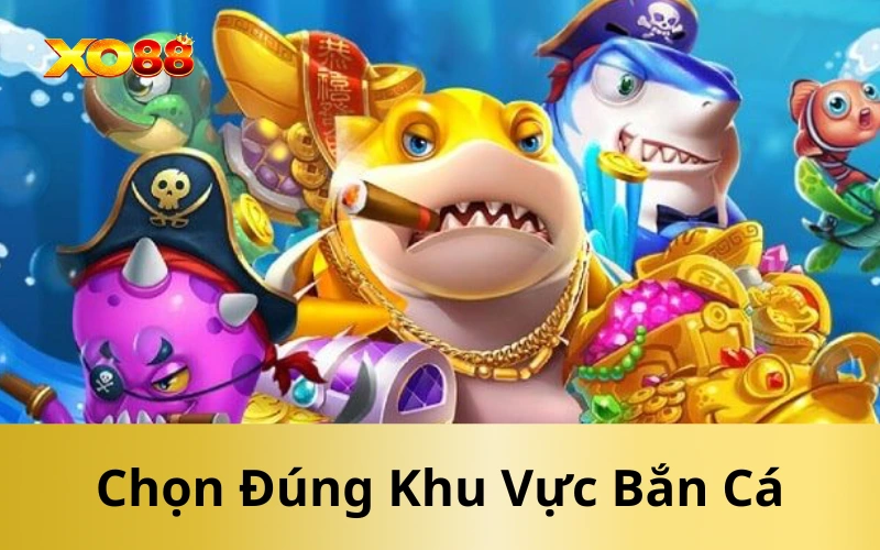 Chọn Đúng Khu Vực Bắn Cá